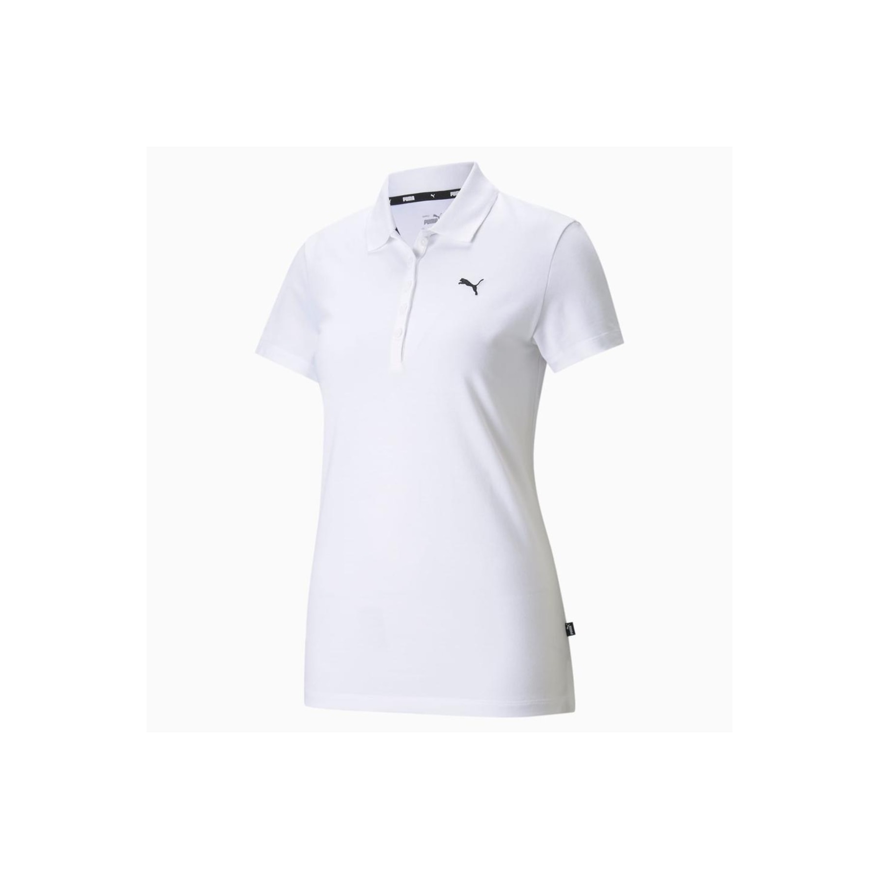 Puma Essentials Polo Kadın Beyaz Tişört (586779-52)