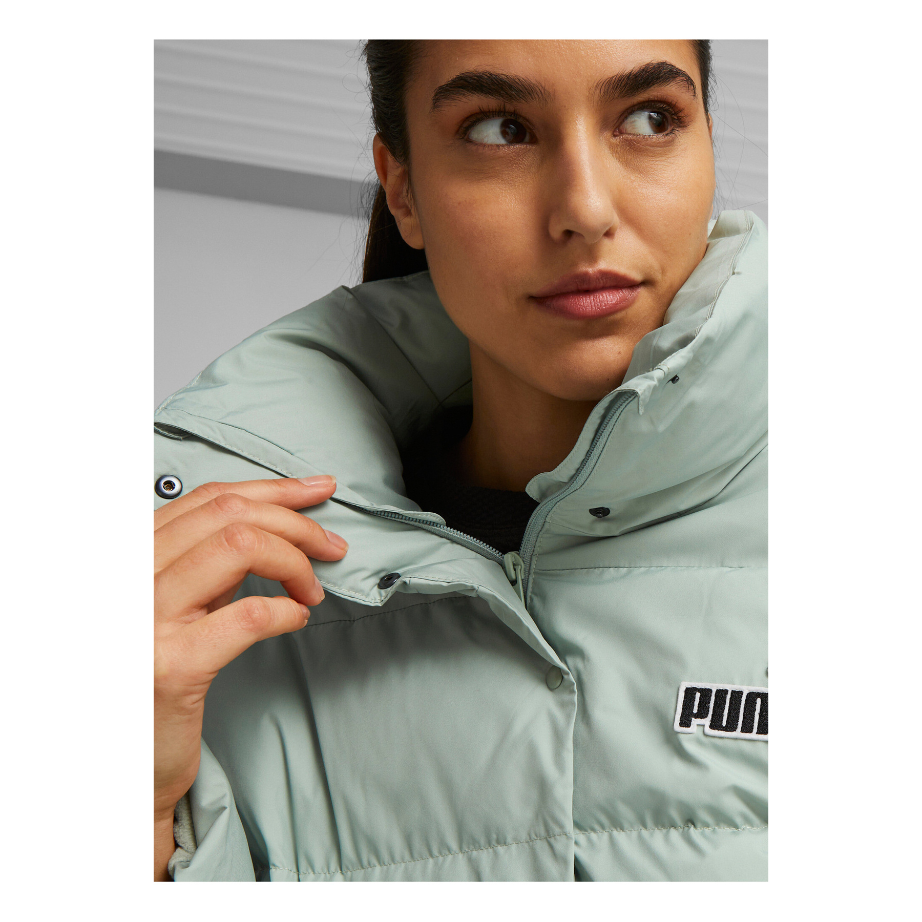 Puma Better Polyball Puffer Kadın Yeşil Mont (675367-54)