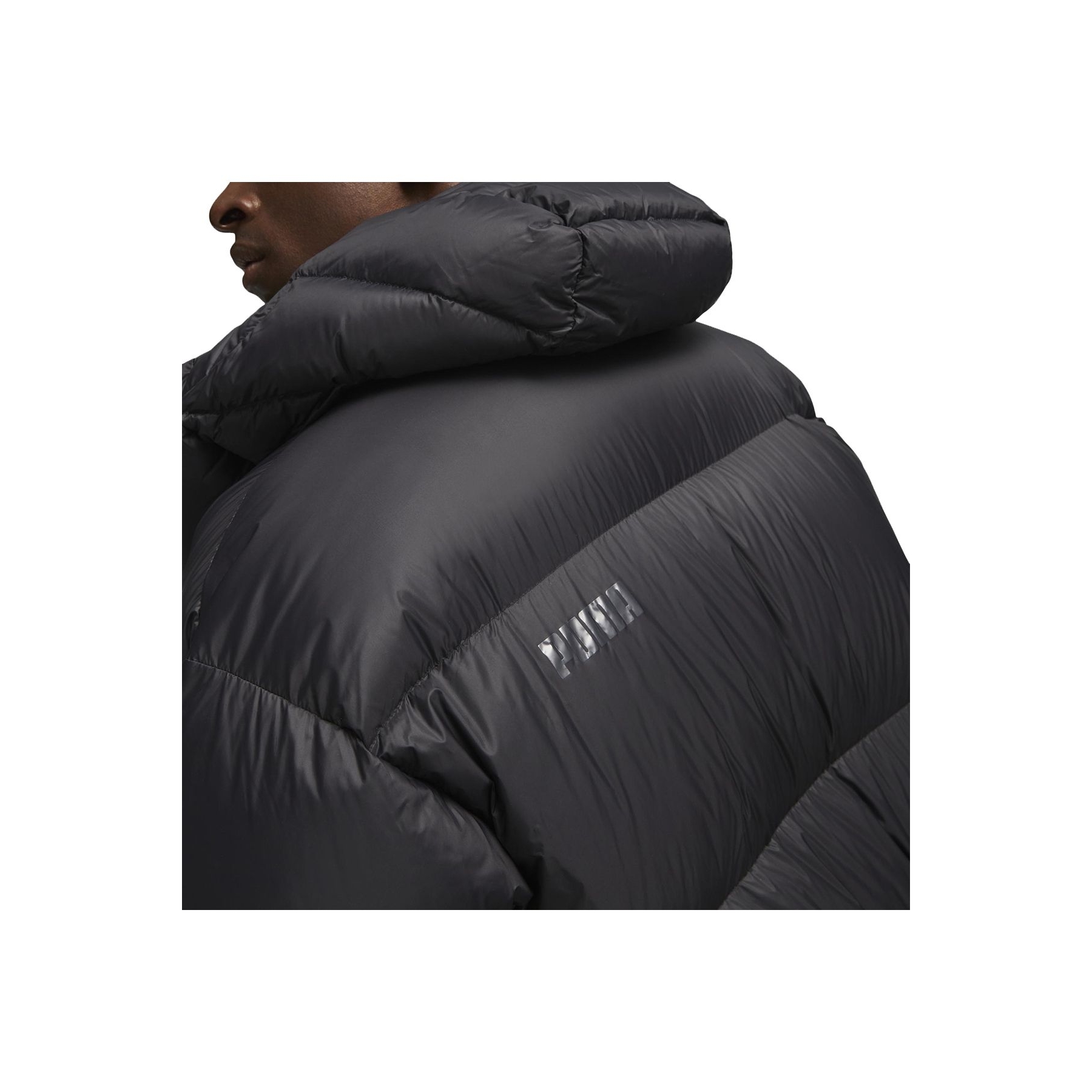 Puma Hooded Ultra Down Puffer Erkek Siyah Şişme Mont (675383-01)