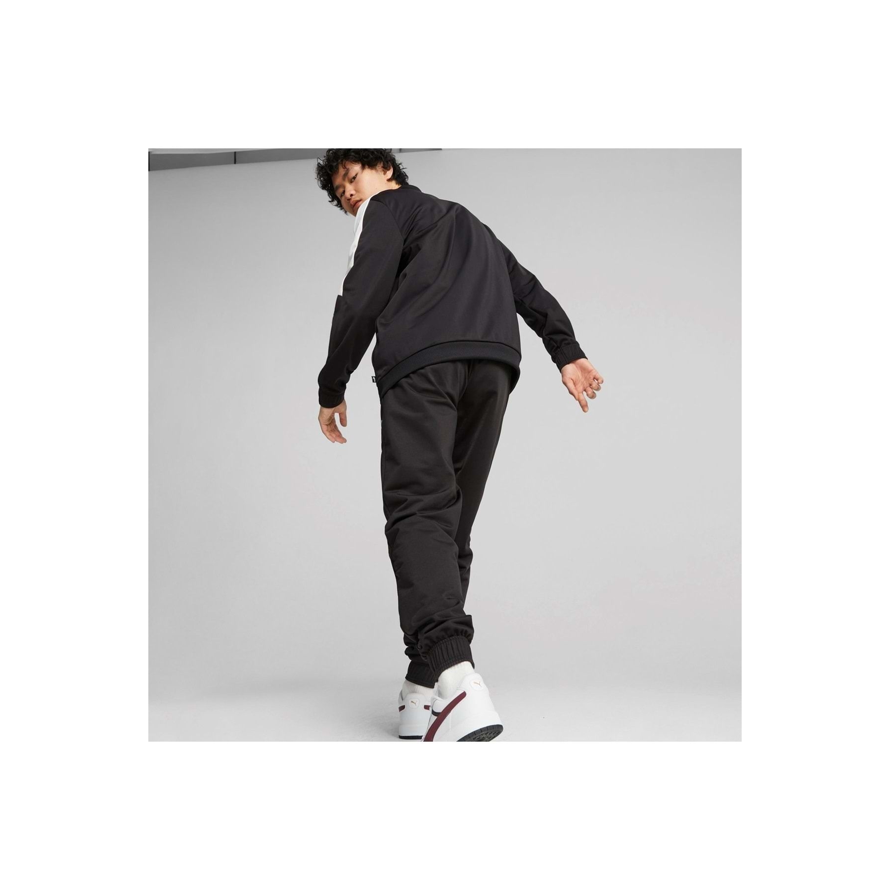 Puma Baseball Tricot Suit Erkek Siyah Eşofman Takımı (677428-01)