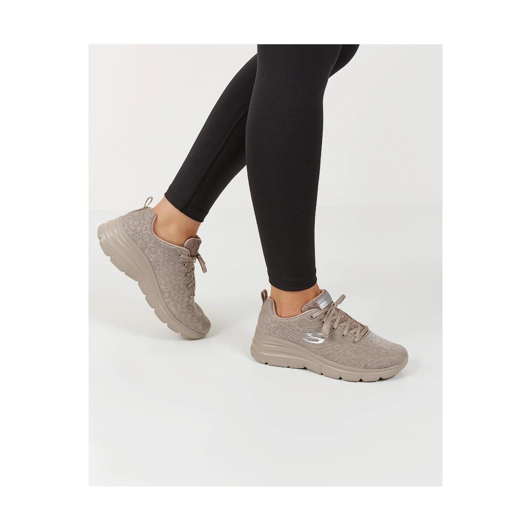 Skechers Fashi̇on Fi̇t Kadın Bej Koşu Ayakkabısı (88888179TK TPE)