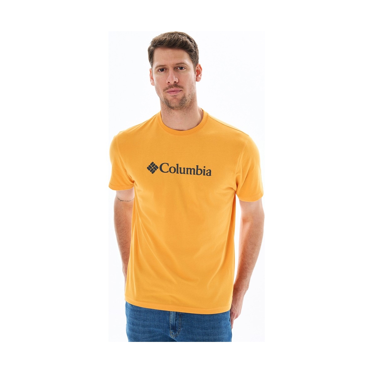 Columbia Erkek Sarı Tişört (CS0287-880)
