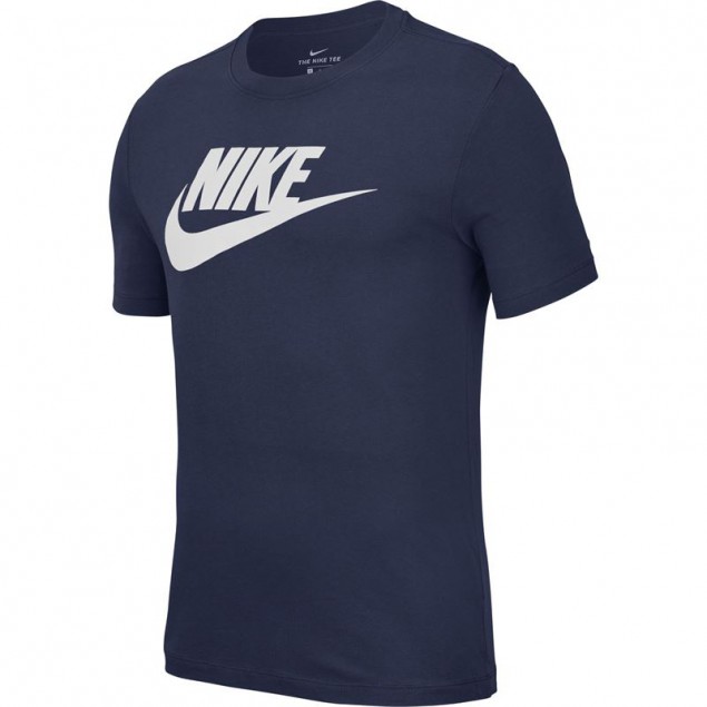 Sportswear Icon Futura Erkek Lacivert Tişört