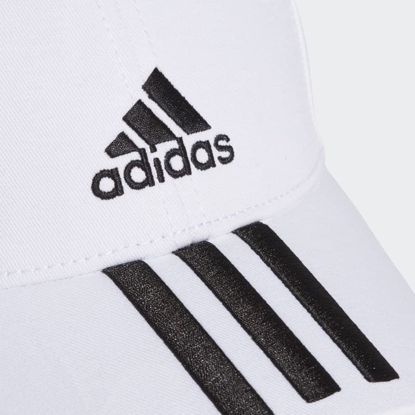 adidas 3-Stripes Twill Beyaz Beyzbol Şapkası (FQ5411)