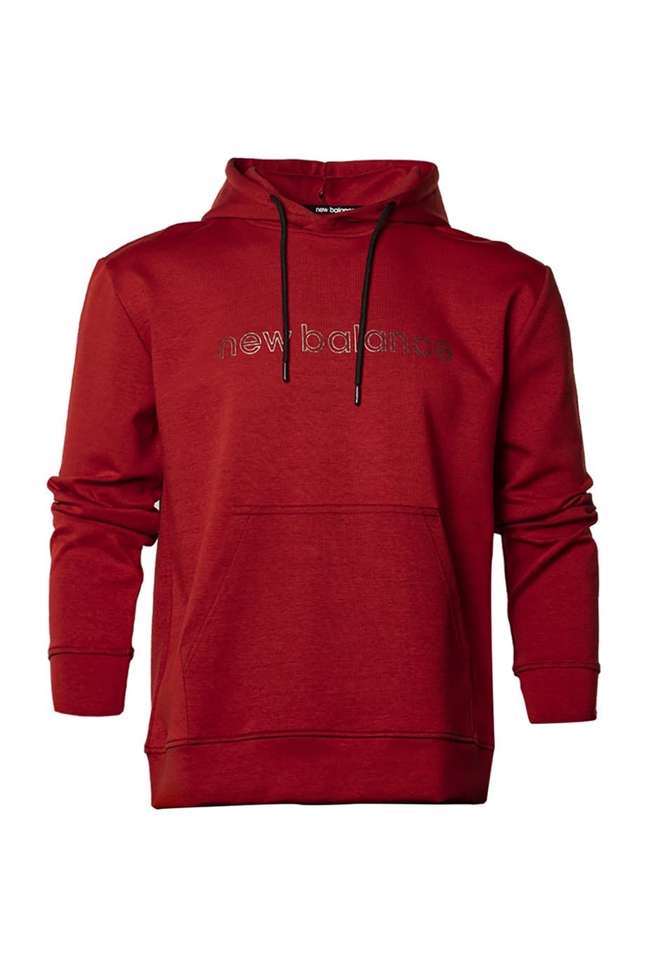 Erkek Kırmızı Kapüşonlu Sweatshirt (MPH3144-CHR)