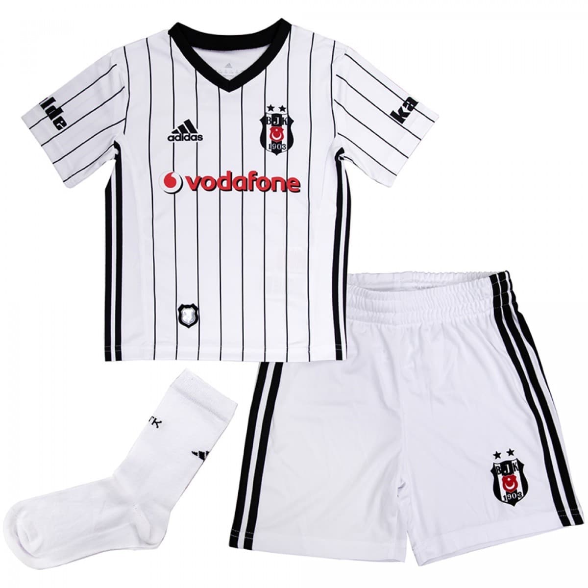 adidas Beşiktaş 201617 Bebek Forma Takım (BG8483)