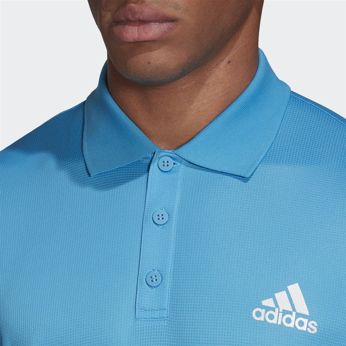 Club Solid Erkek Mavi Polo Tişört