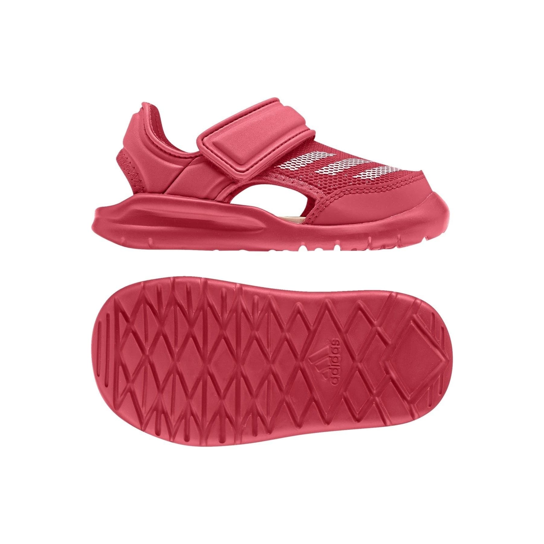 adidas FortaSwim Bebek Pembe Sandalet (BA9373)