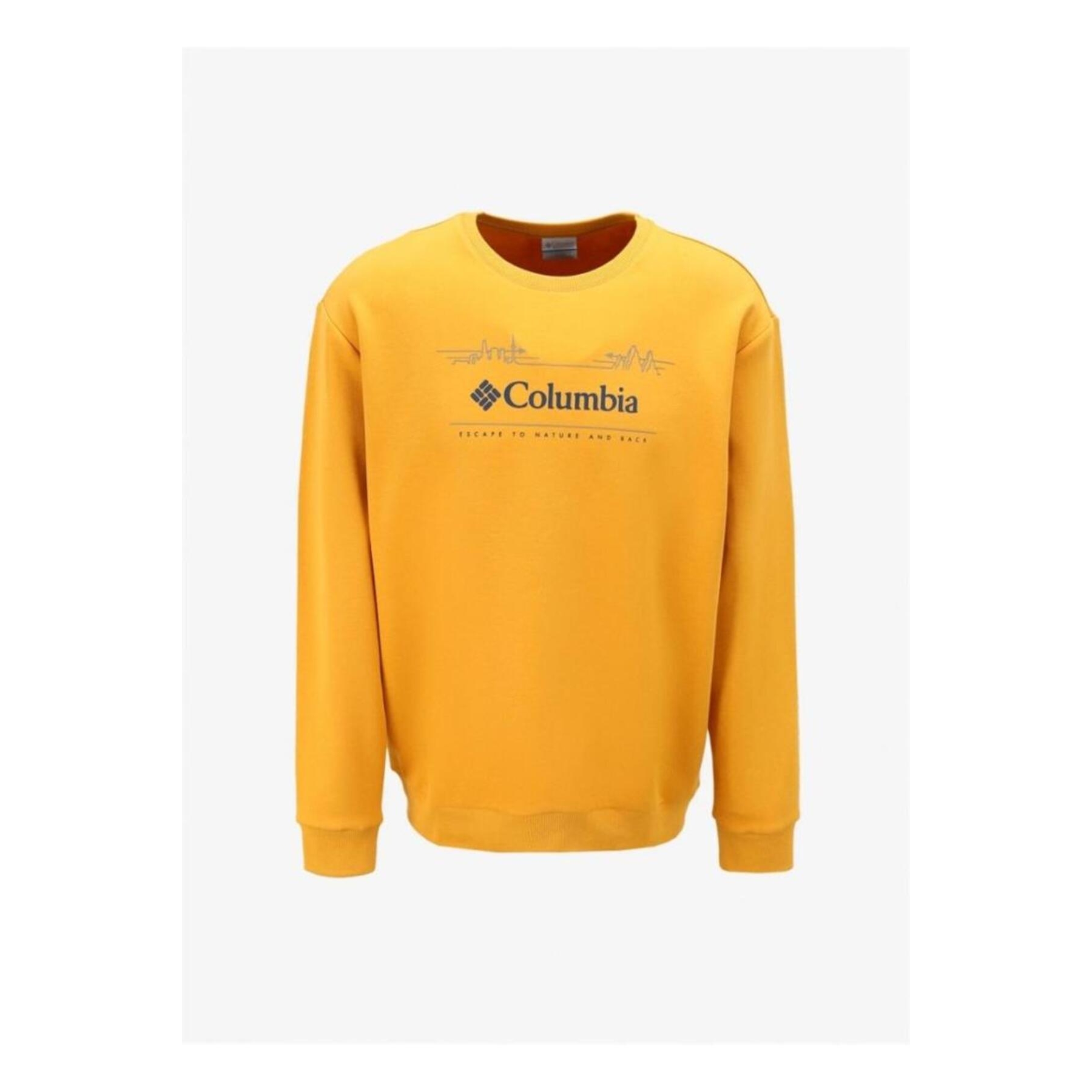 Columbia Nature And Back Crew Erkek Turuncu Sweatshirt (CS0329-756)