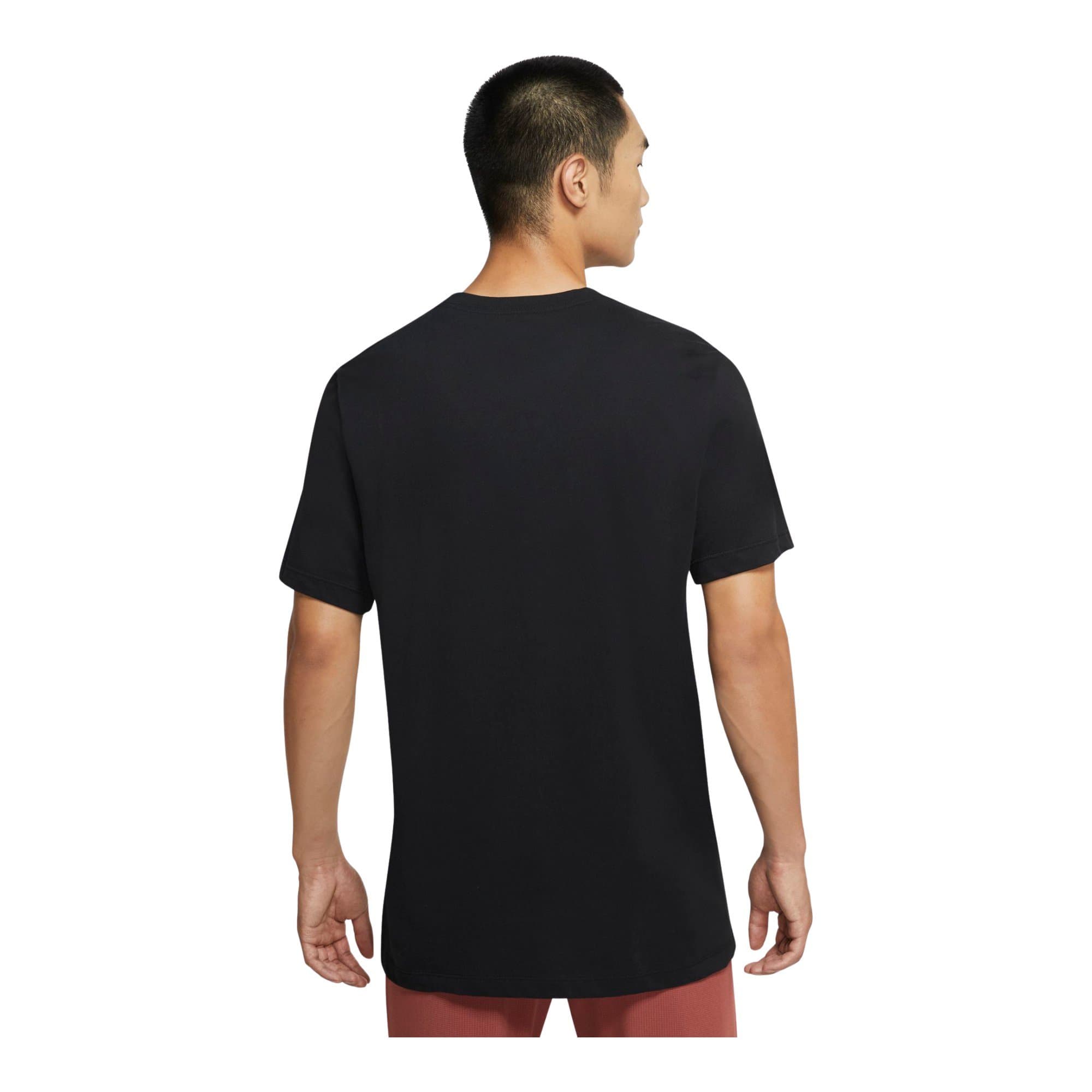 Nike Dri-Fit Erkek Siyah Koşu Tişörtü (CW0945-010)