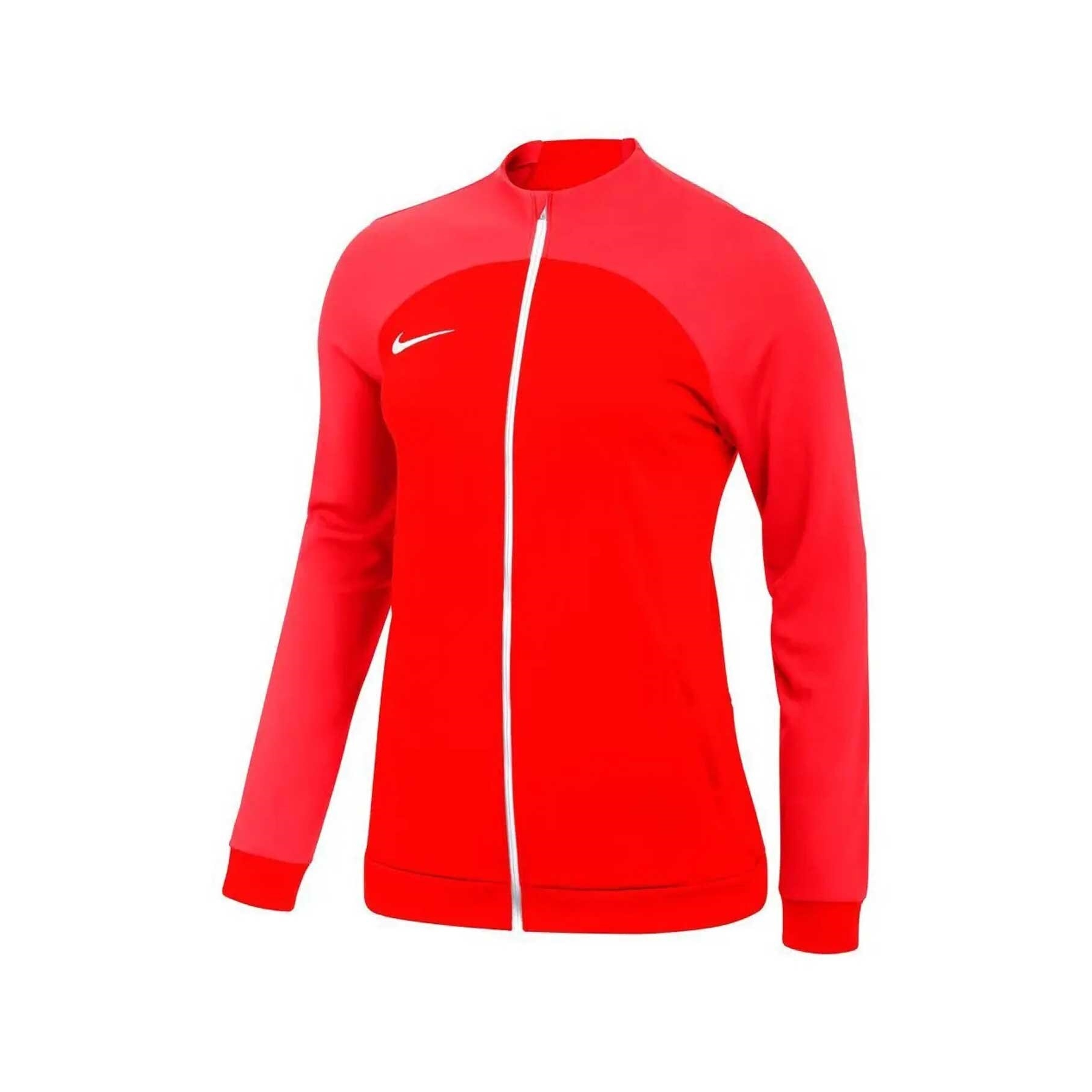 Nike Dri-Fit Academy Pro Kadın Kırmızı Fermuarlı Sweatshirt (DH9250-657)