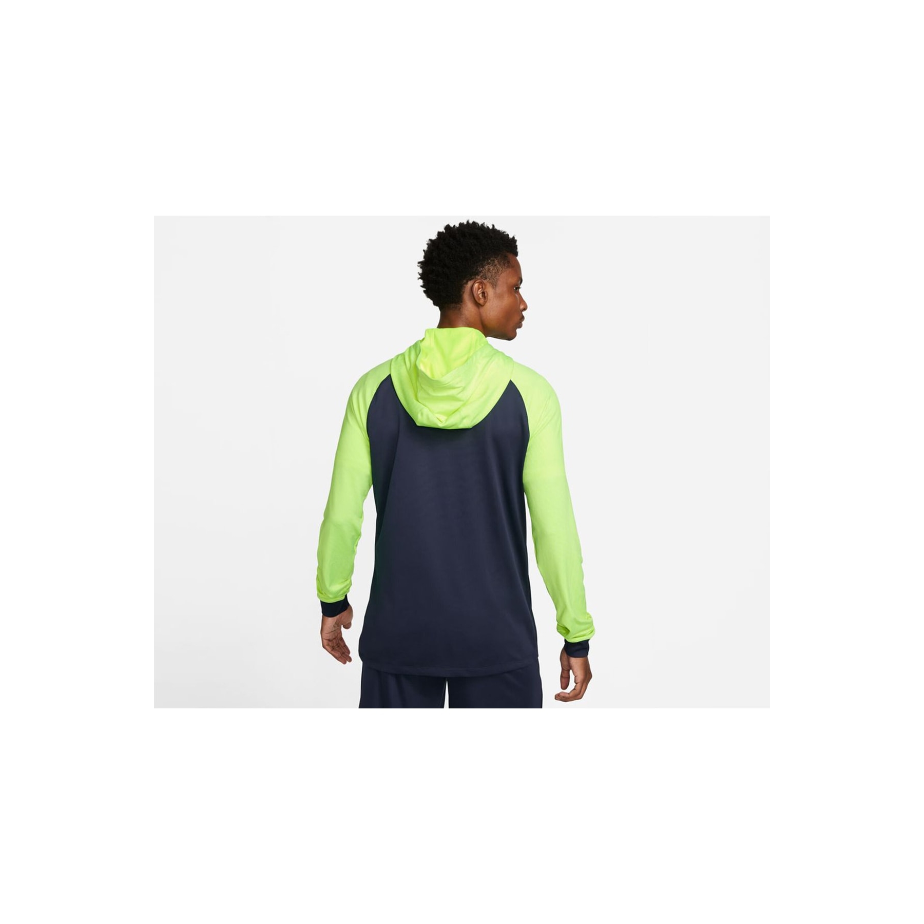 Nike Dri-Fit Strike Erkek Yeşil Kapüşonlu Sweatshirt (DR2571-452)