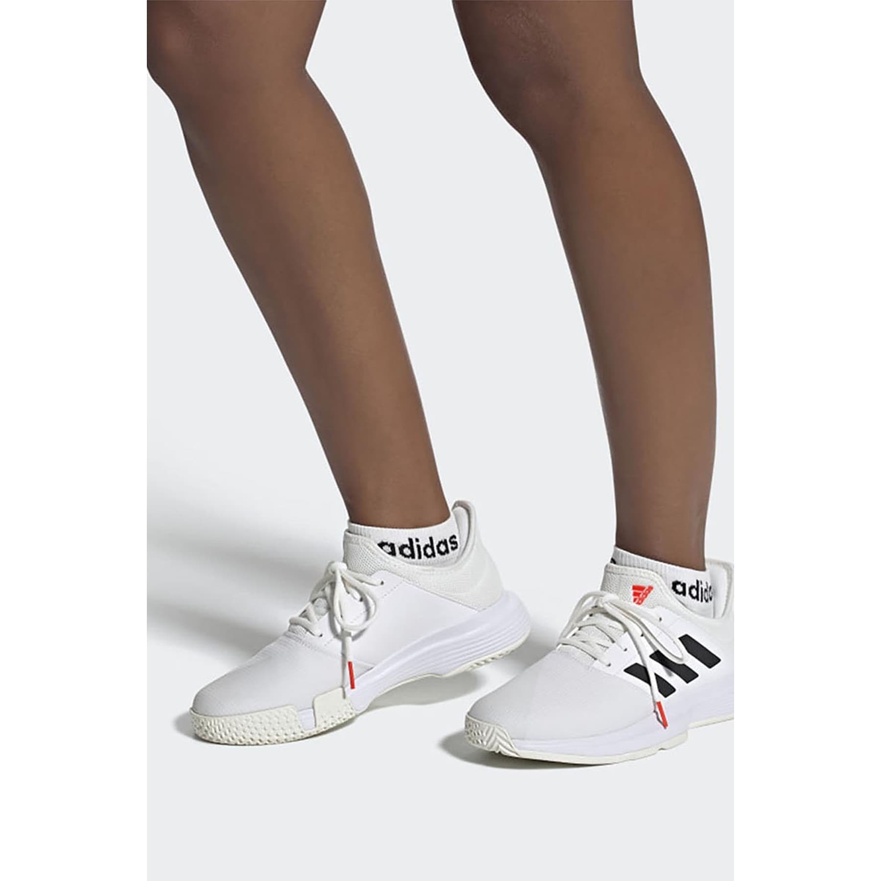 adidas Gamecourt Kadın Beyaz Tenis Ayakkabısı (FZ4286)