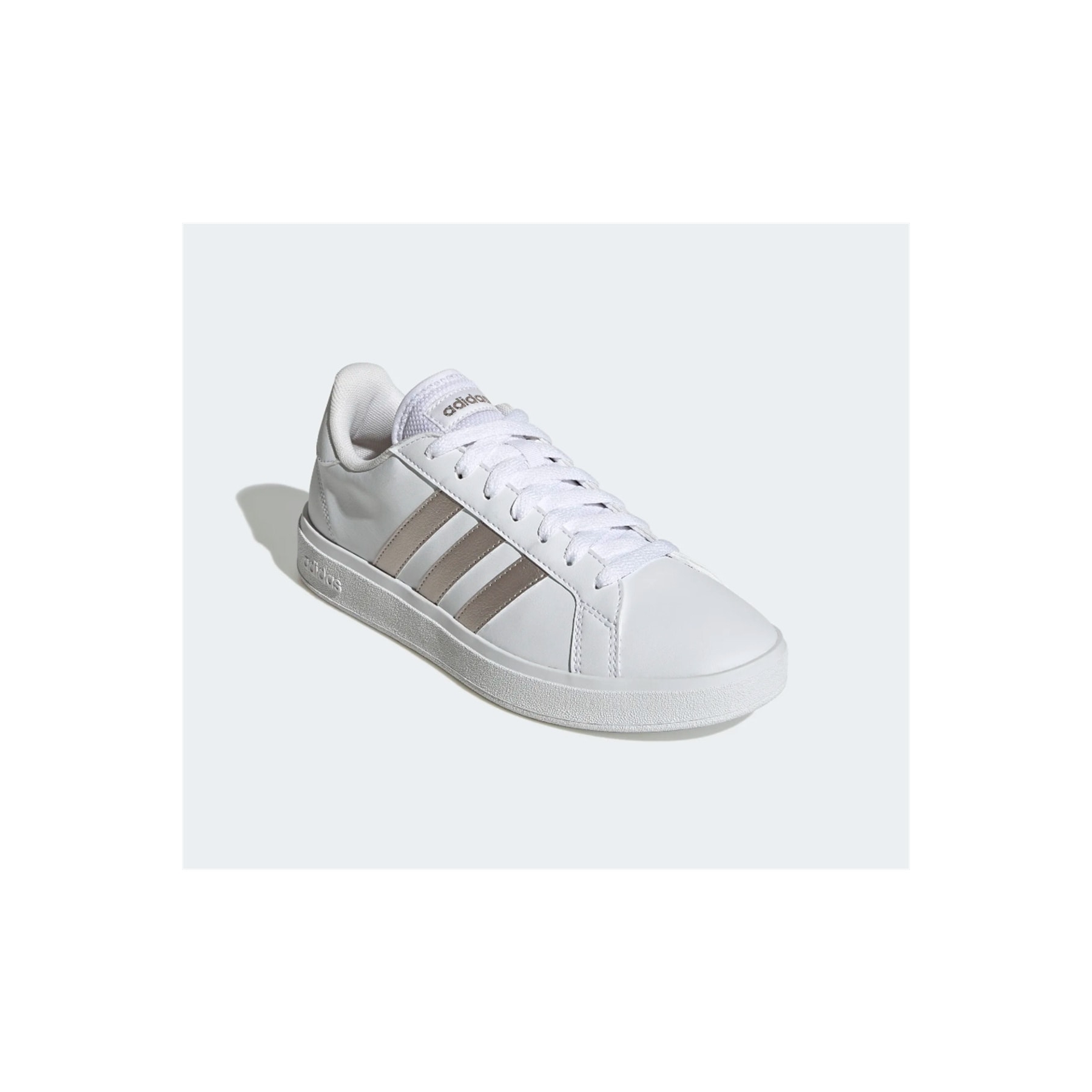 adidas Grand Court Bas Kadın Beyaz Tenis Ayakkabısı (GW9263)