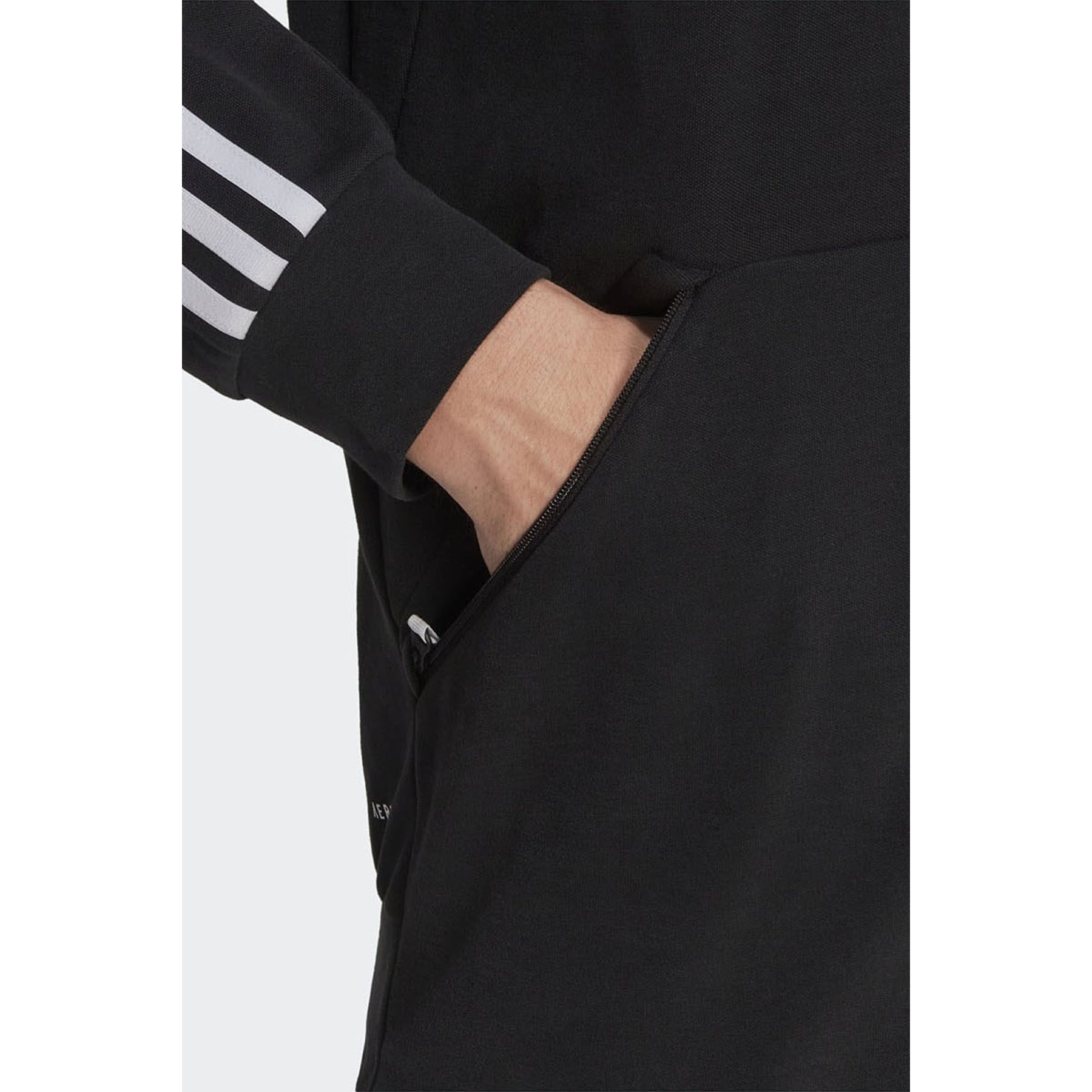 adidas Motion Siyah Kapüşonlu Sweatshirt (HC0639)