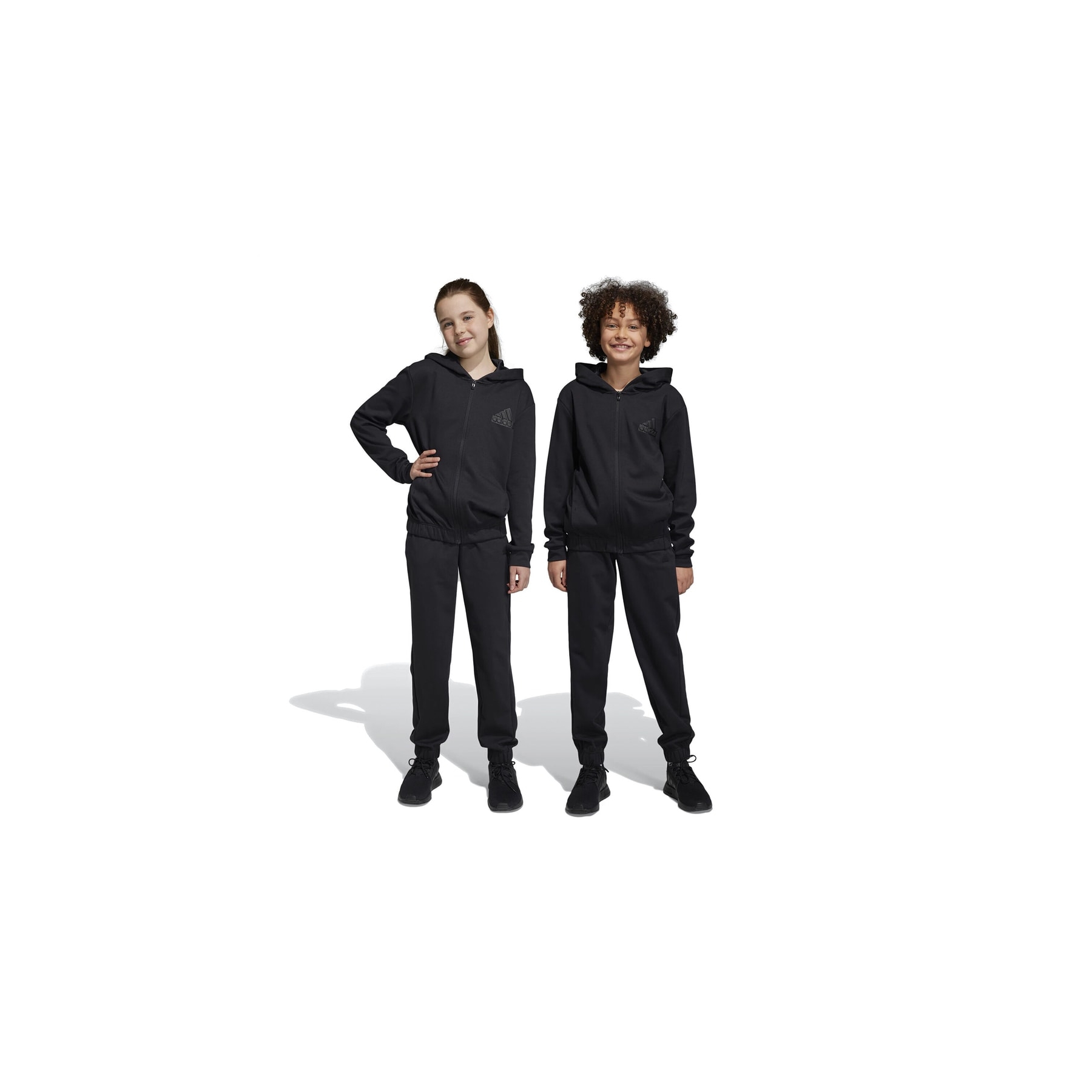 adidas Future Icons Logo Çocuk Siyah Eşofman Takım (HR6283)