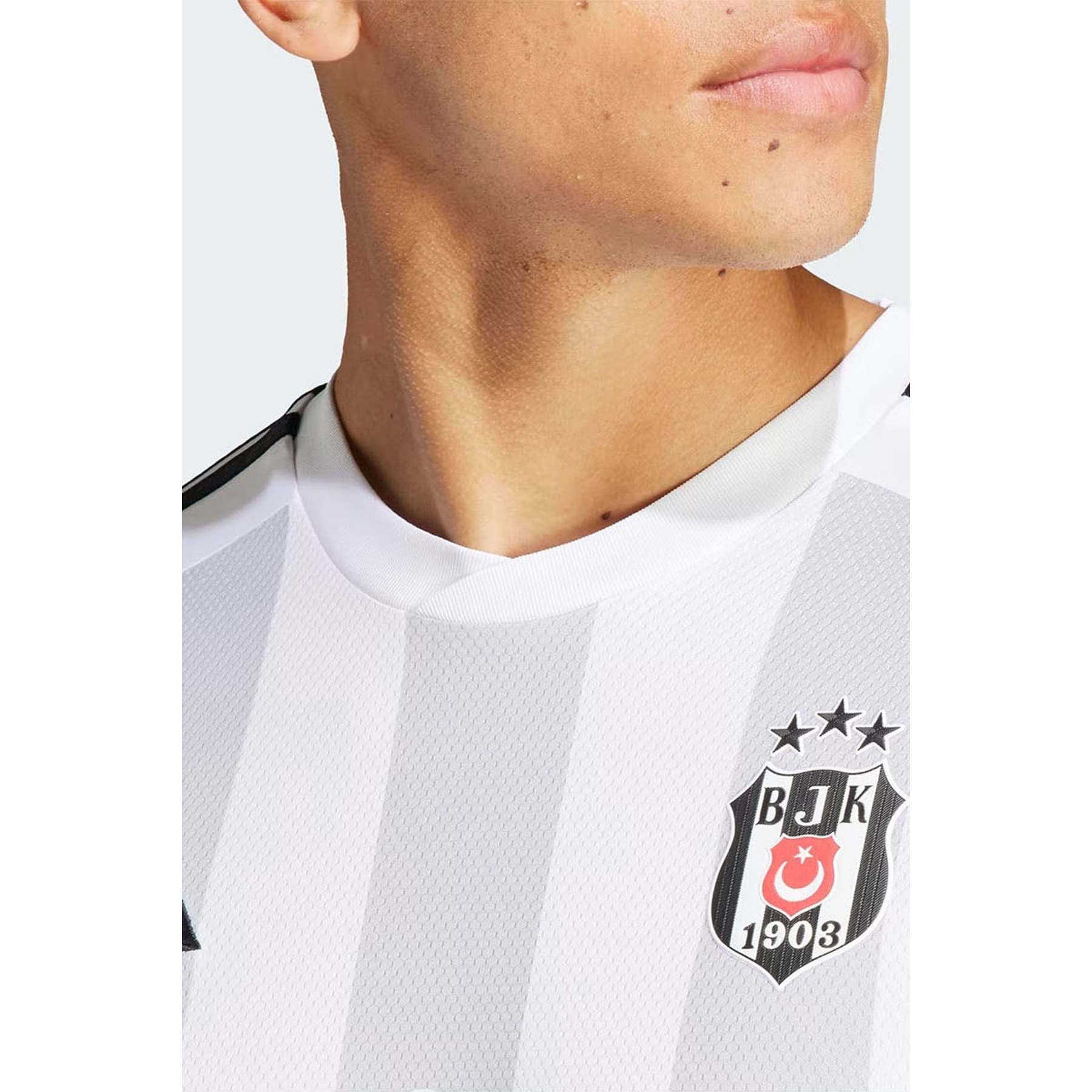 adidas Beşiktaş Erkek Beyaz Futbol Forması (HY0324)