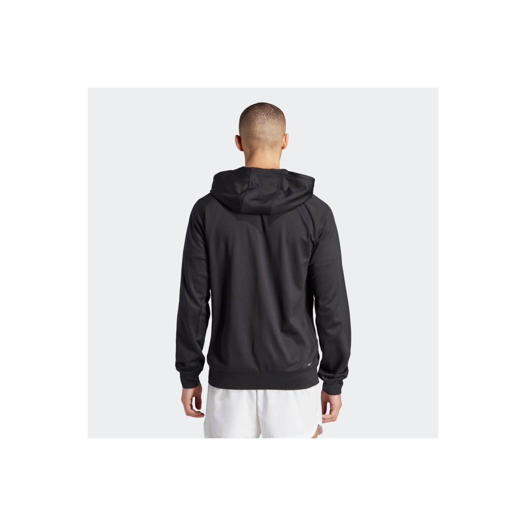 adidas Game And Go Big Logo Erkek Siyah Kapüşonlu Ceket (HZ3060)