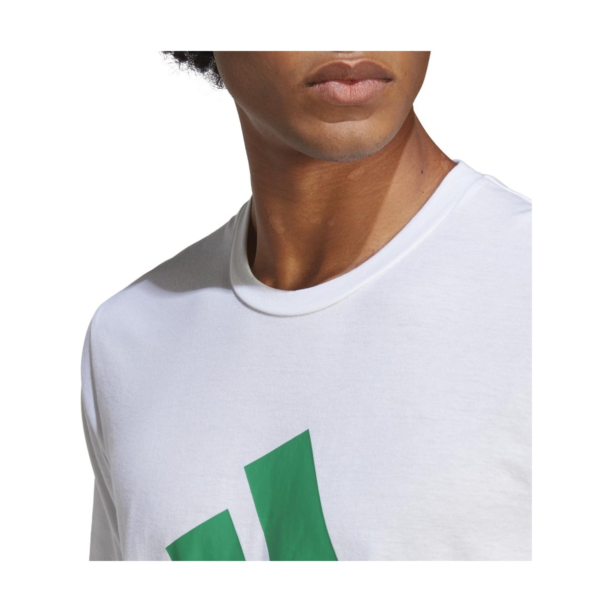 adidas Training Essentials Feelready Logo Erkek Beyaz Tişört (IC1219)