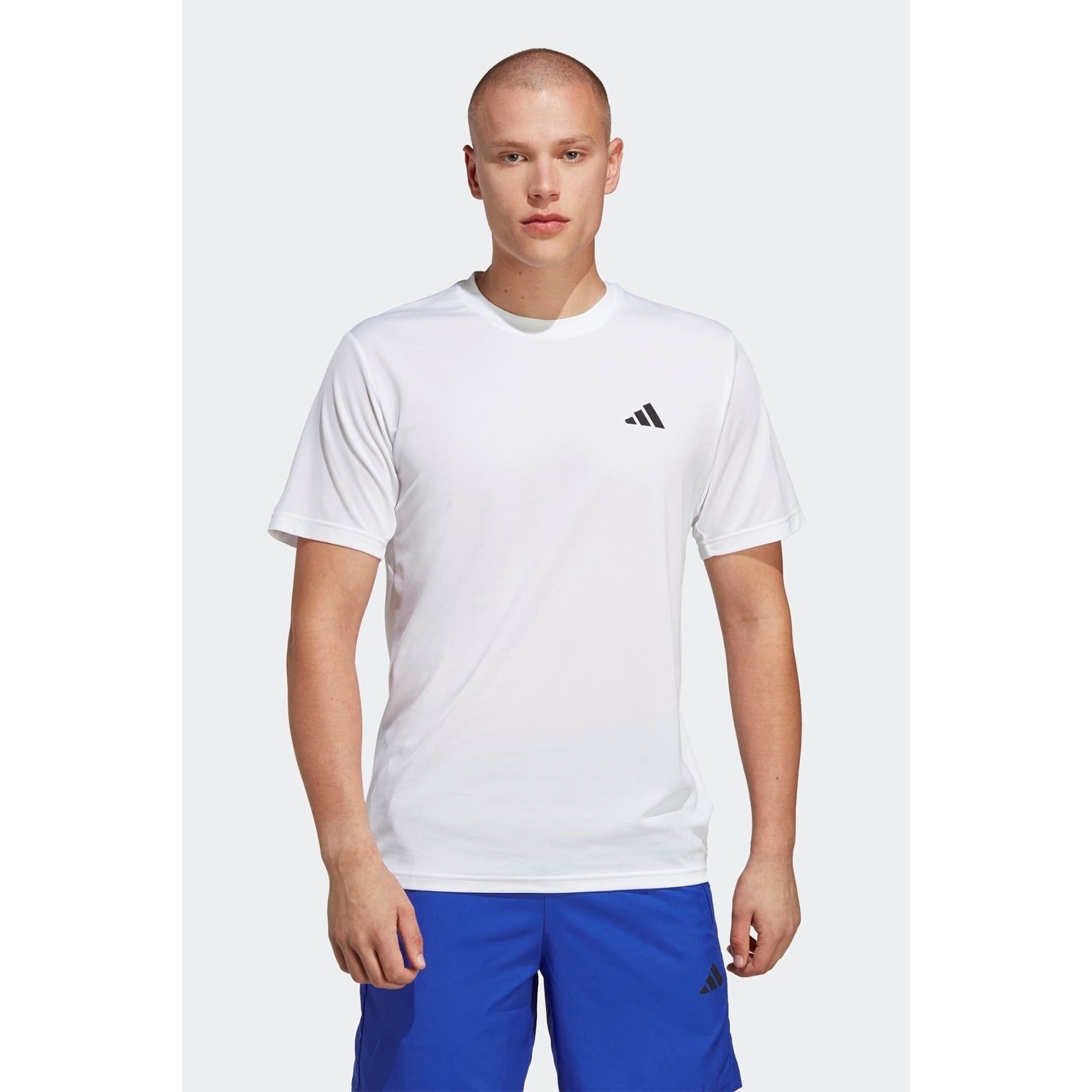 adidas Training Essentials Erkek Beyaz Tişört (IC7430)