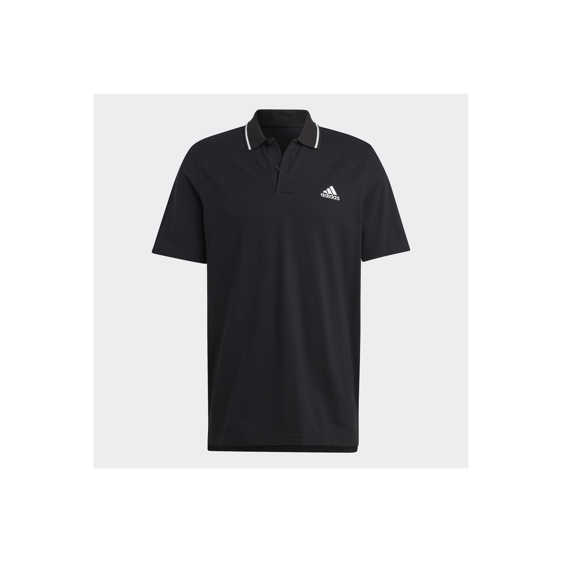 adidas Small Logo Pique Erkek Siyah Polo Tişört (IC9314)