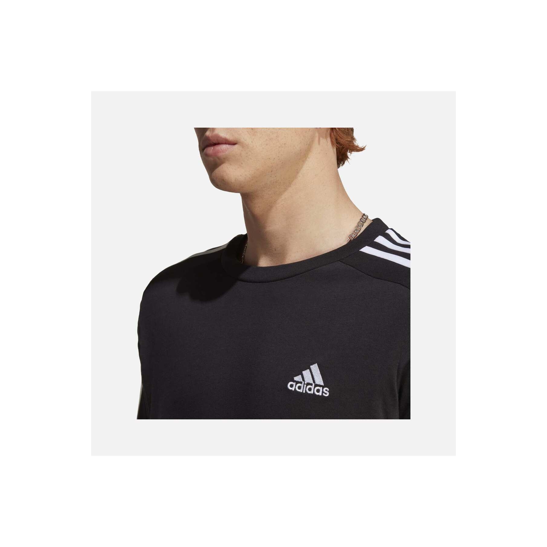 adidas Essentials Single Jersey Siyah Tişört (IC9334)