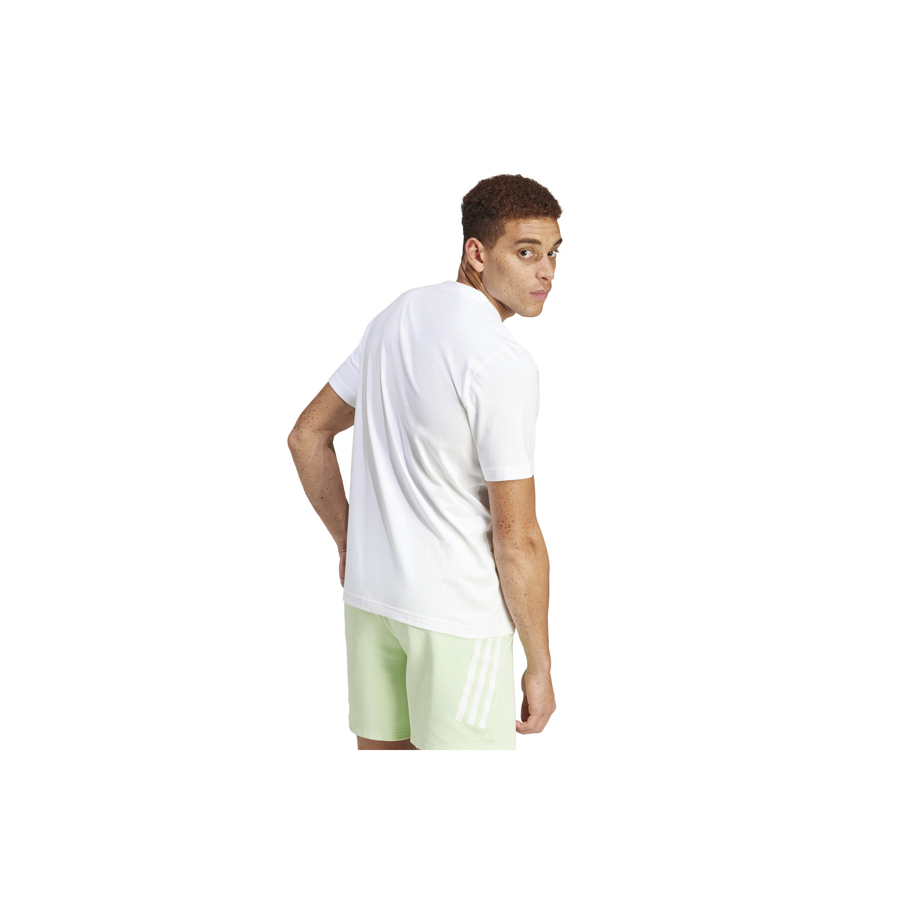 adidas Camo Erkek Beyaz Tişört (IN6472)