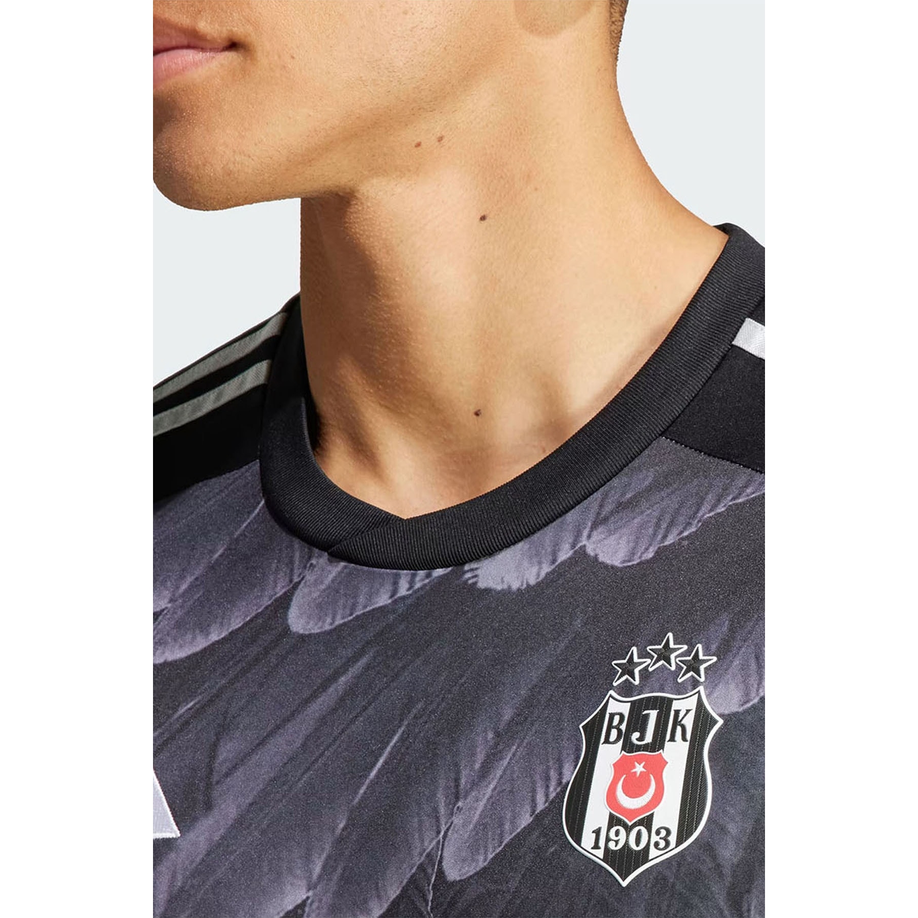 adidas Erkek Siyah Beşiktaş Futbol Deplasman Forması (IP1700)