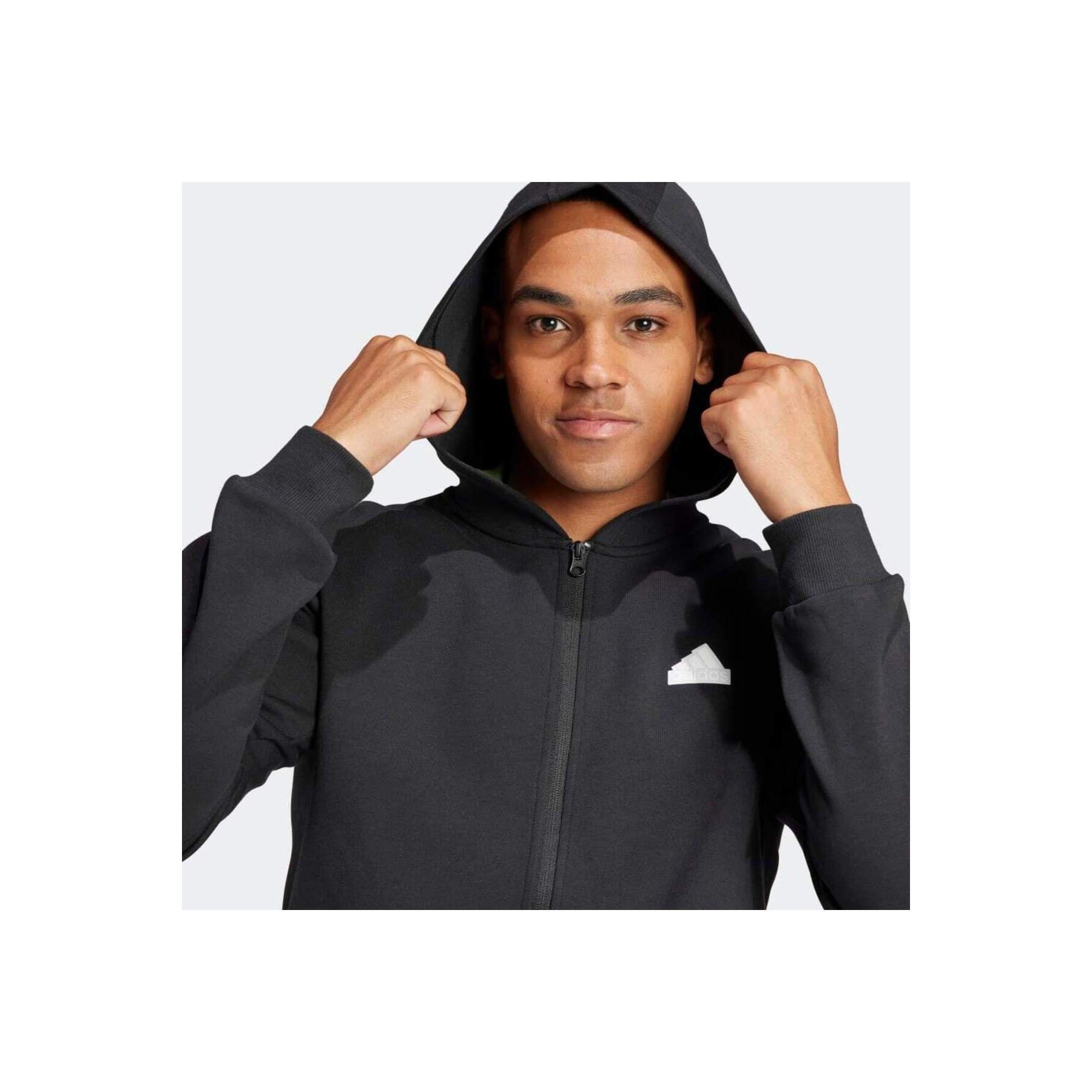 adidas Future Icons Erkek Siyah Yağmurluk Ceket (IR9159)