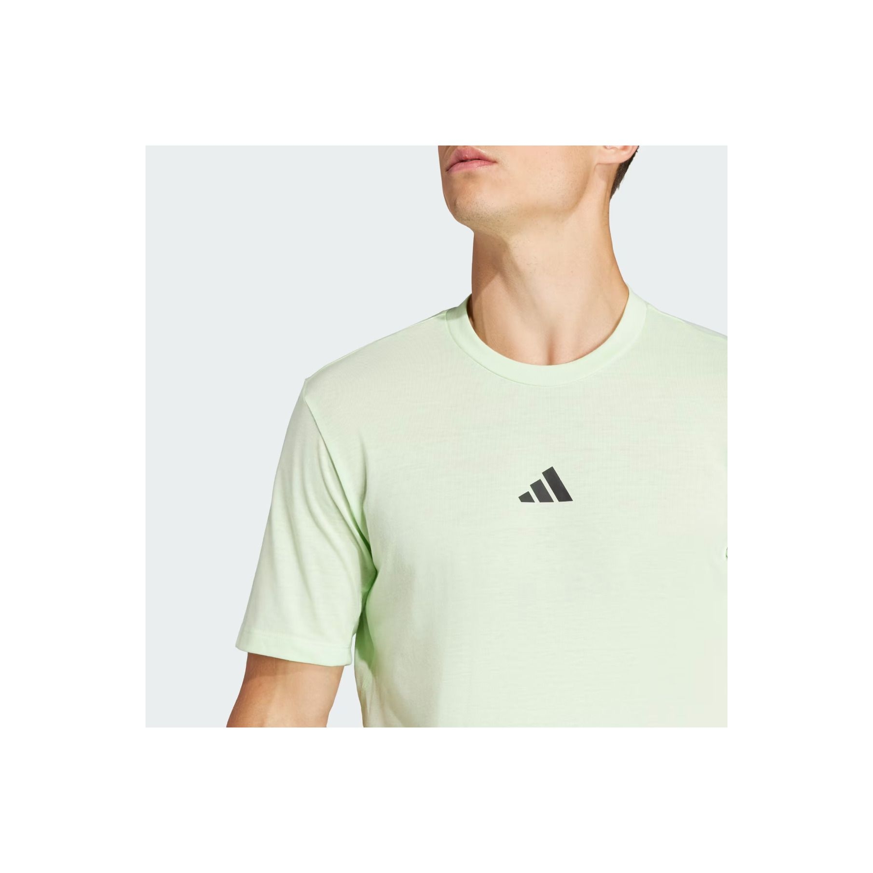 adidas Wo Logo Erkek Yeşil Kısa Kollu Tişört (IT2126)