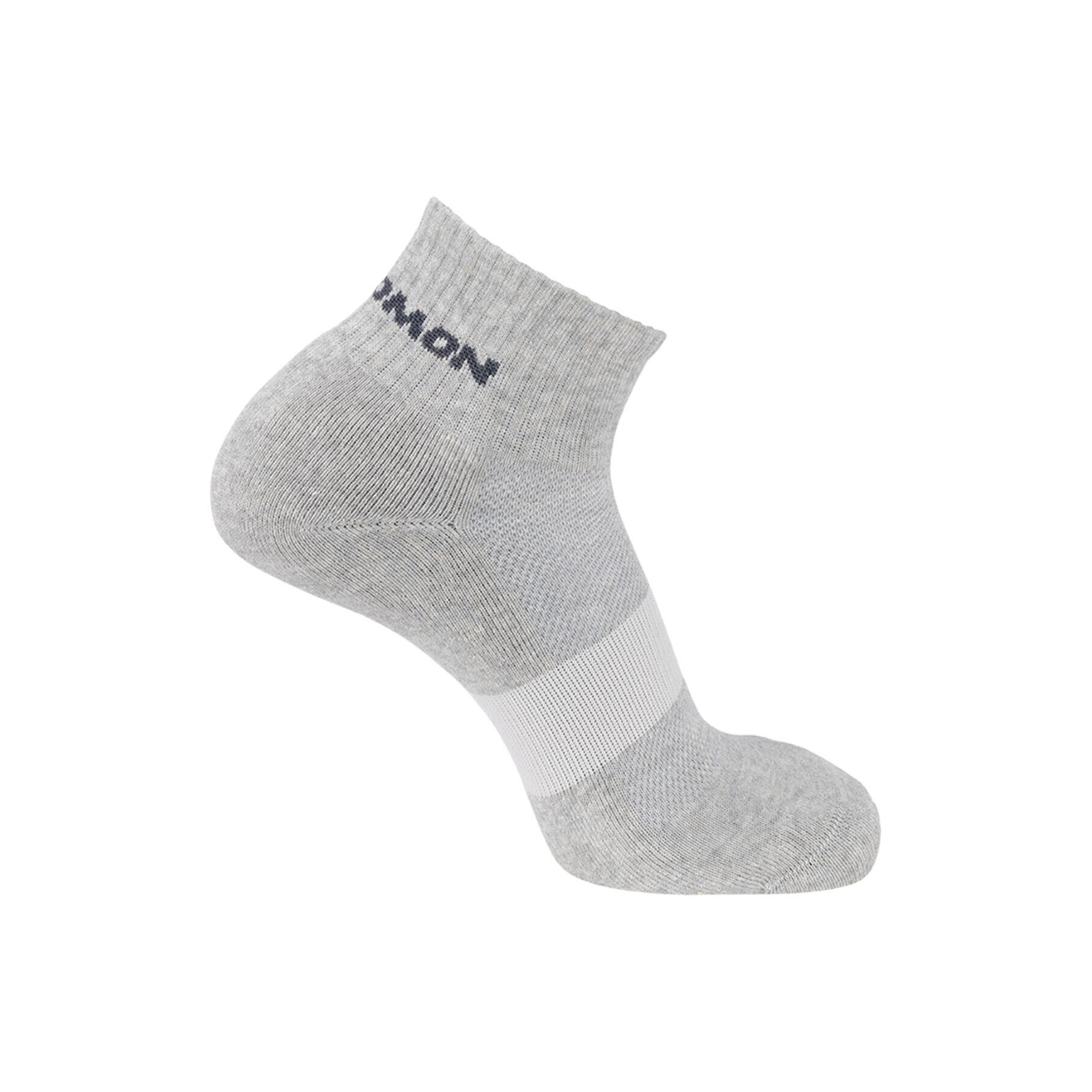 Salomon Evasion Ankle Unisex Gri 2'li Çorap Seti (LC1983400)