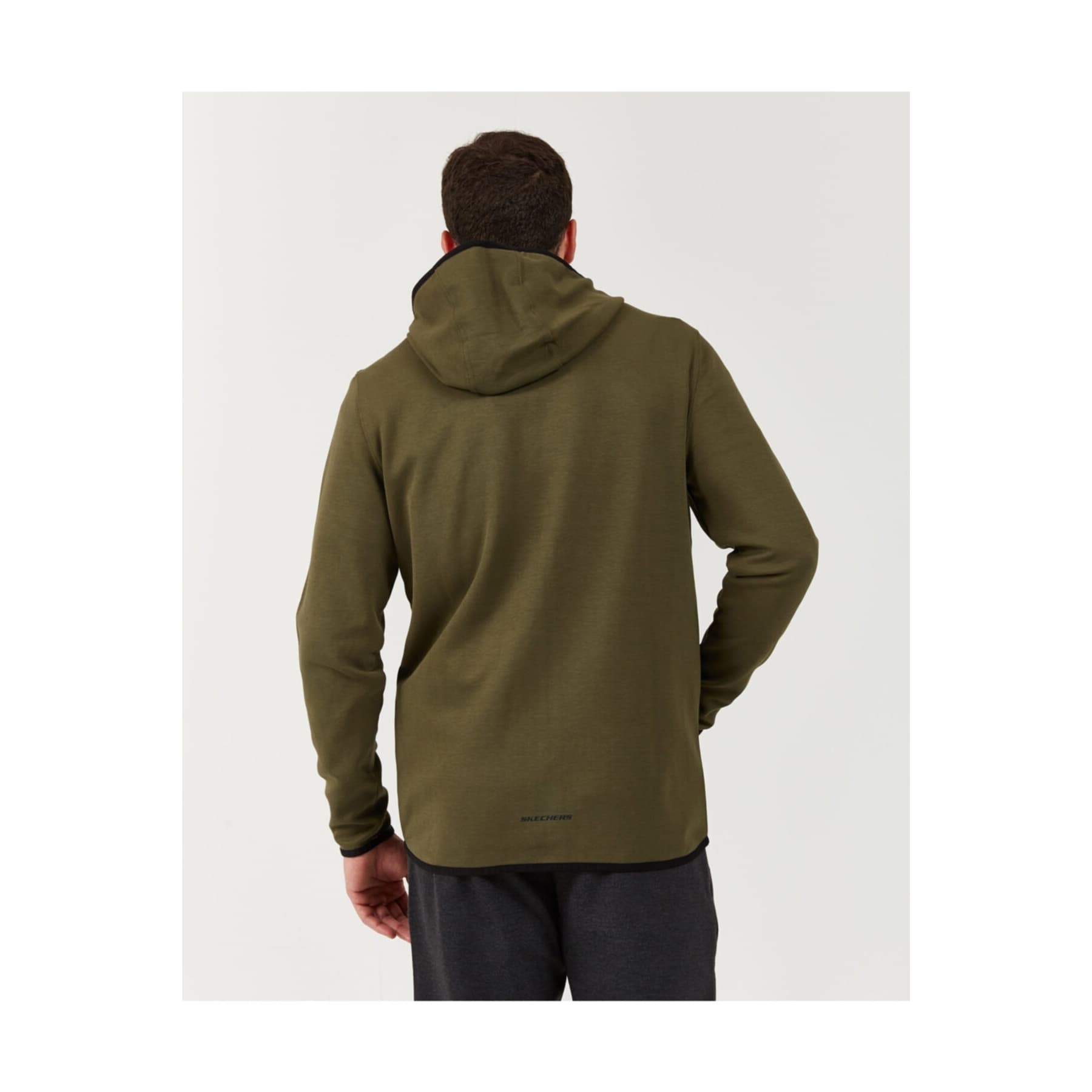 2X I-Lock Printed Erkek Yeşil Sweatshirt (S202095-801)