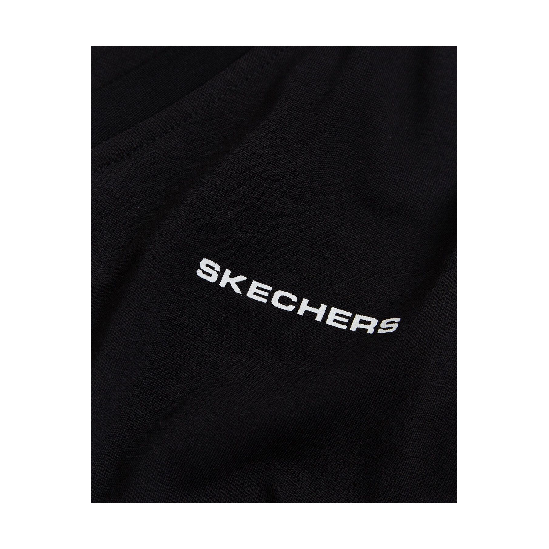 Skechers New Basics V Neck Siyah Tişört (S212399-001)