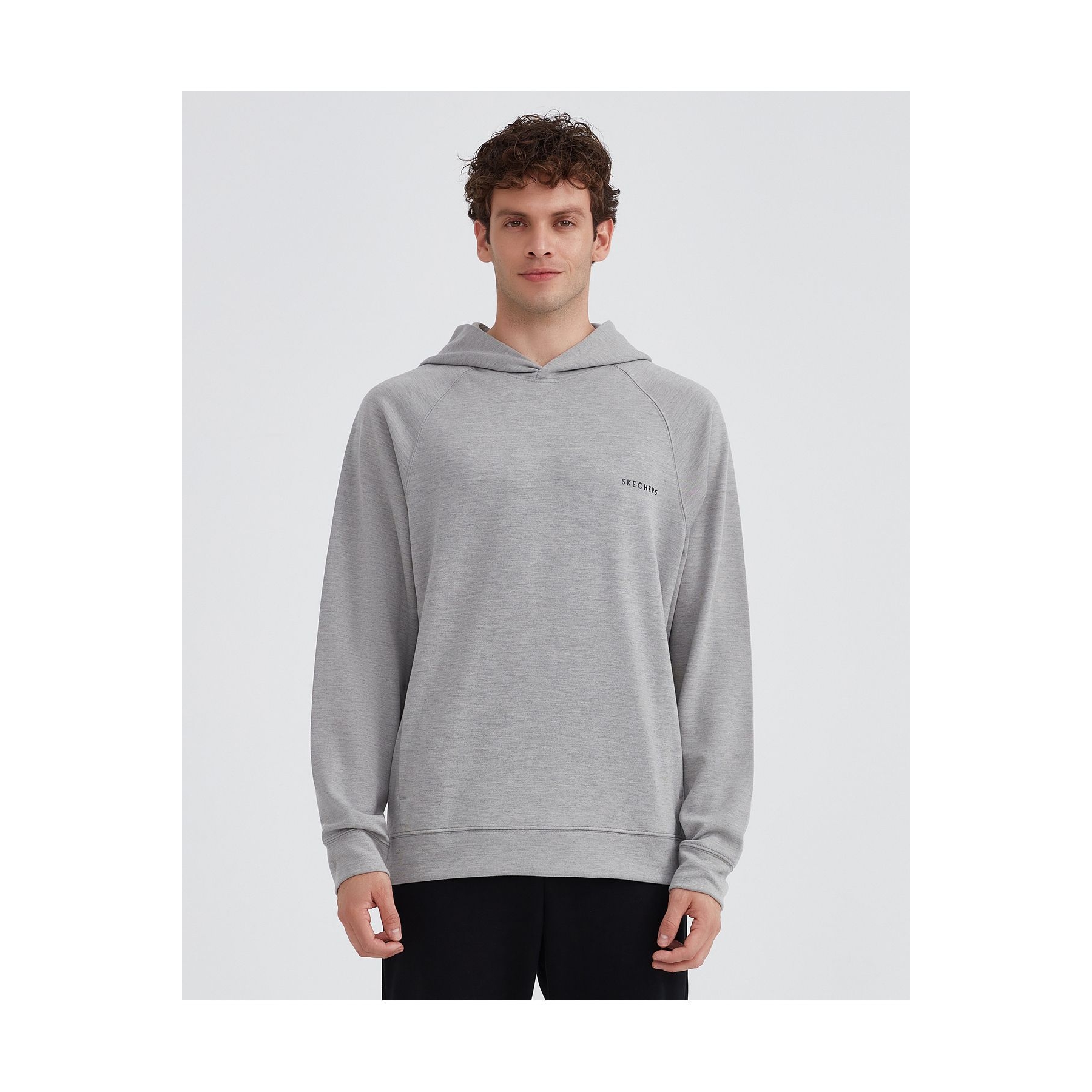 Skechers Scuba Collection Erkek Gri Sweatshirt (S231466-035)