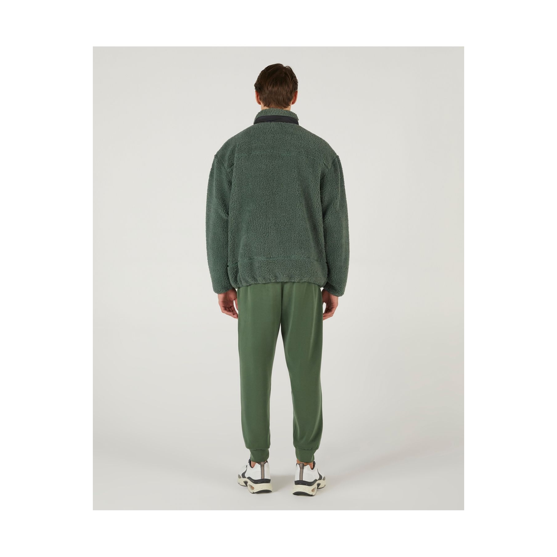 M Outdoor Fleece Full Zip Sherpa