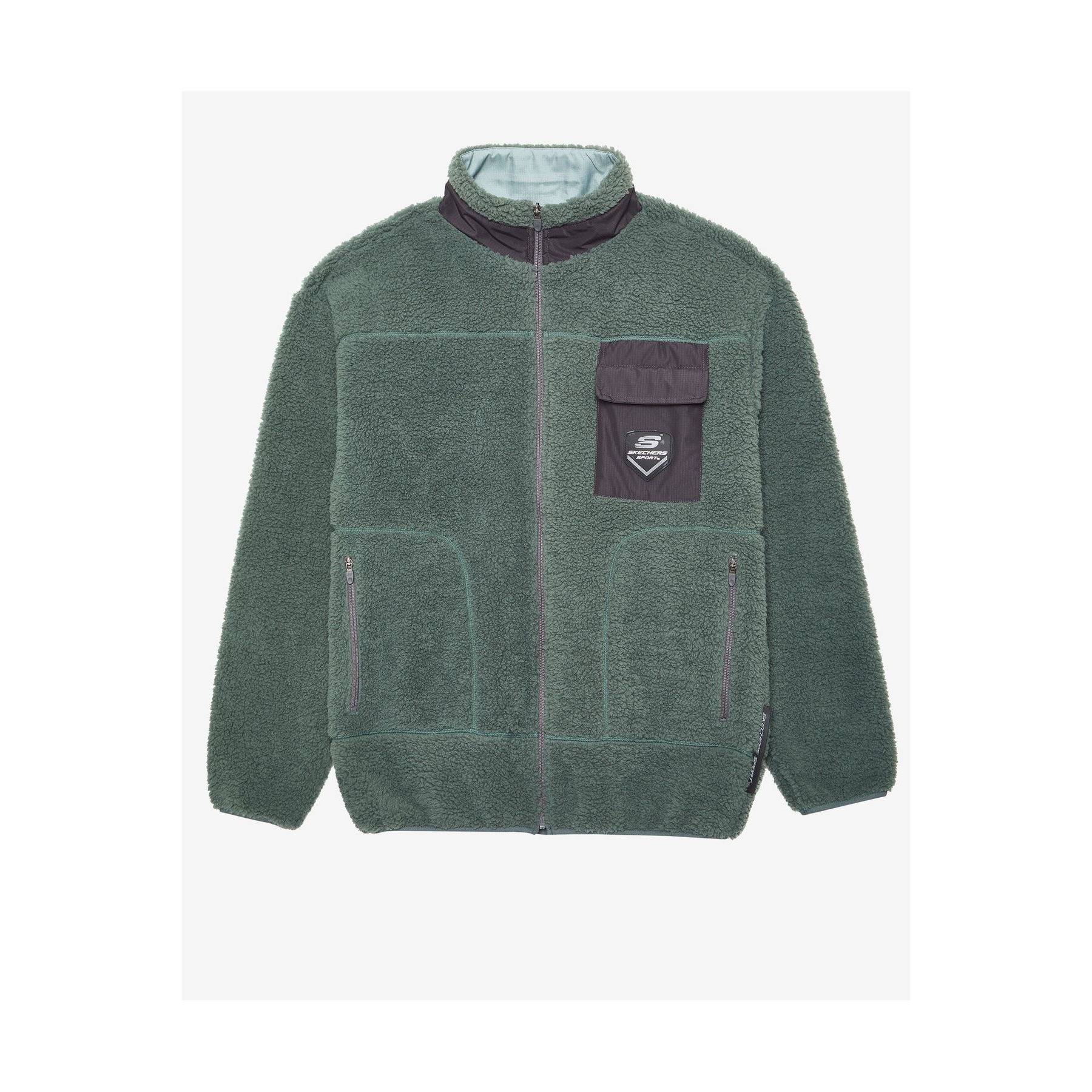 M Outdoor Fleece Full Zip Sherpa