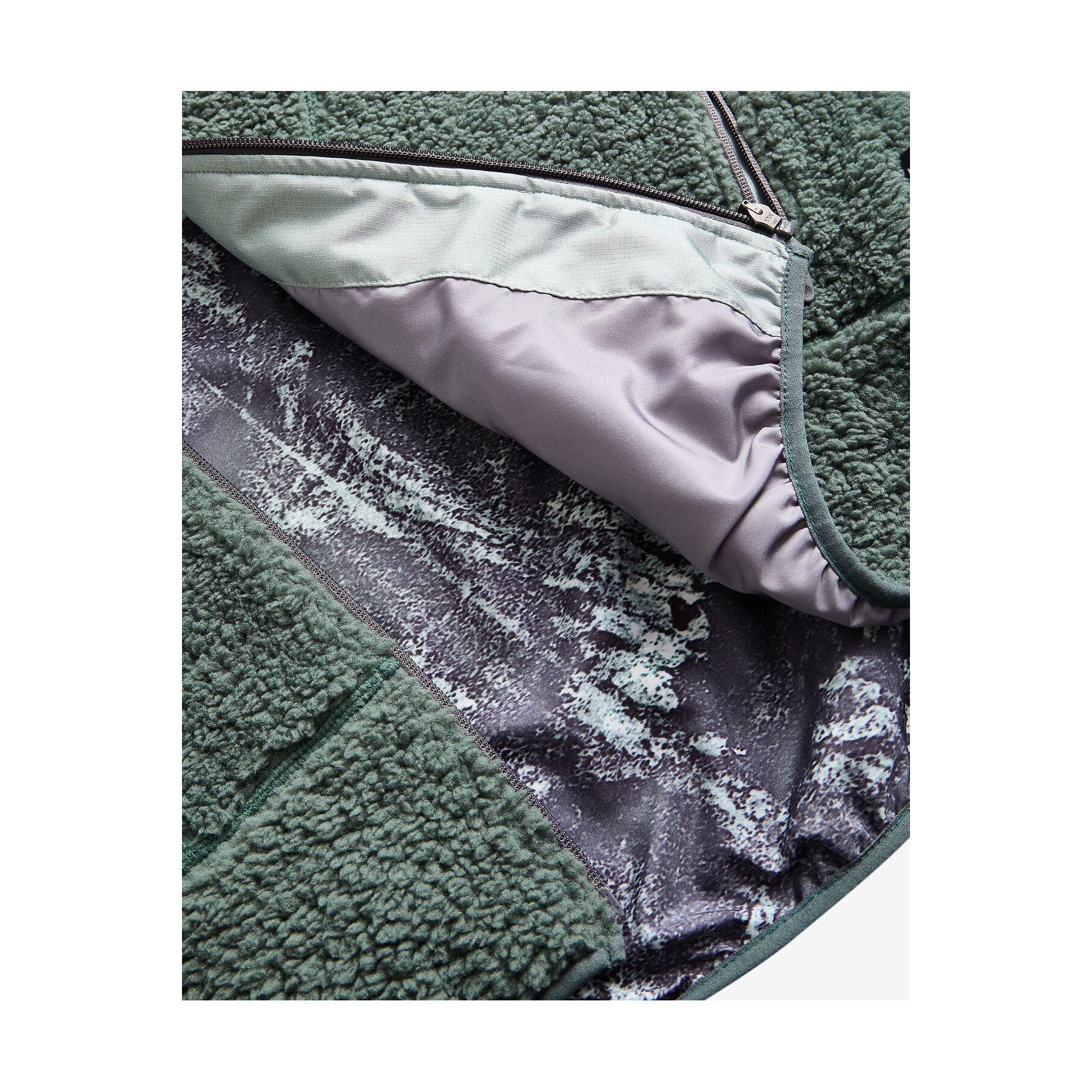 M Outdoor Fleece Full Zip Sherpa