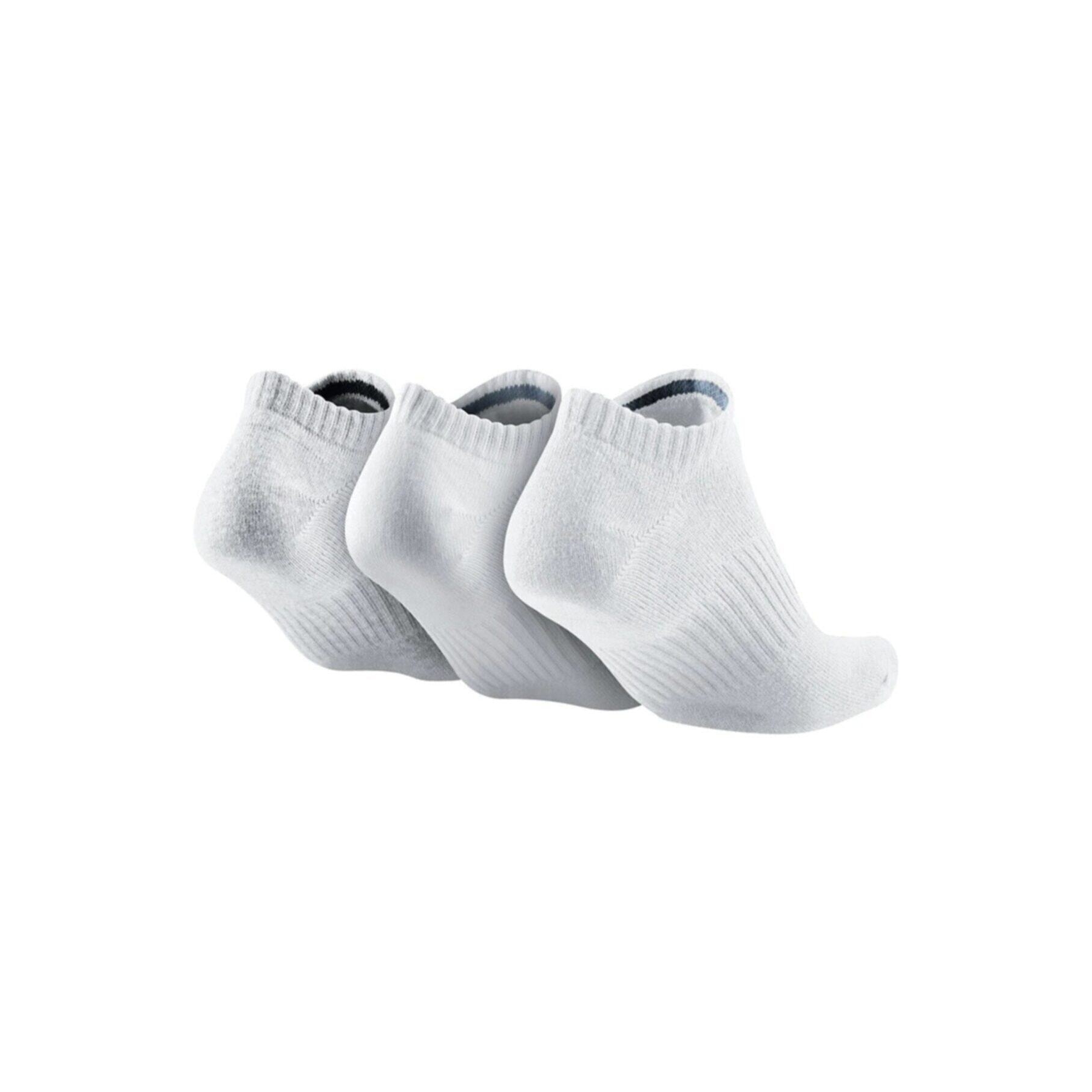 Nike Performance Lightweight Erkek Beyaz 3'lü Çorap Seti (SX4705-101)