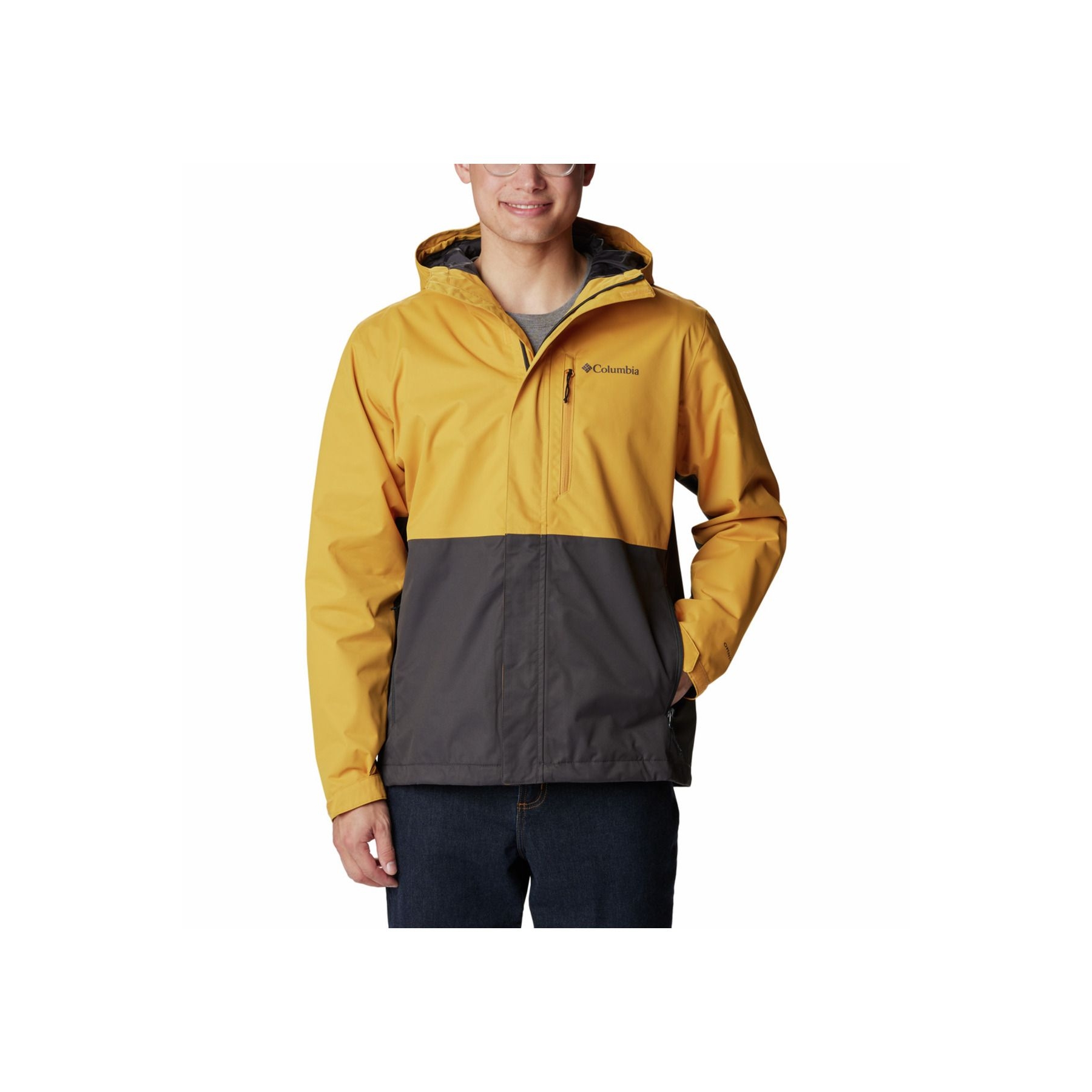 Columbia Hikebound Erkek Sarı Yağmurluk Ceket (WM6848-756)