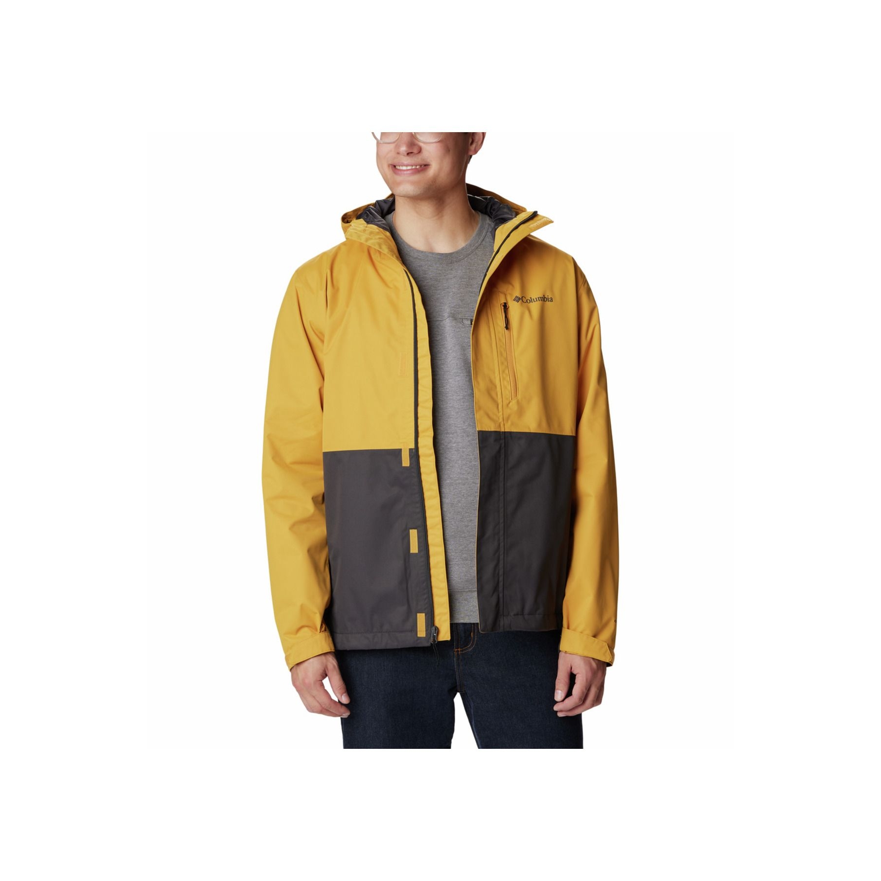Columbia Hikebound Erkek Sarı Yağmurluk Ceket (WM6848-756)